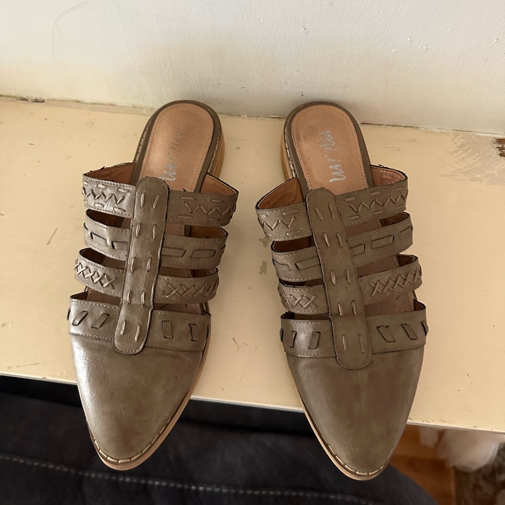 Mi.iM Elina Mules in Tan